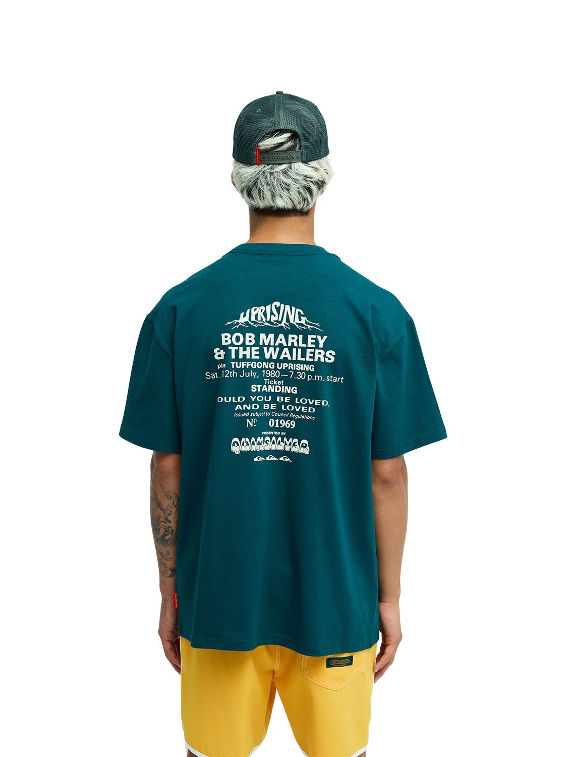 Quiksilver Men's Bob Marley Concert T-Shirt