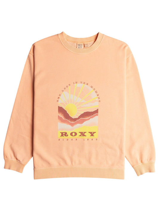 Roxy Girls Lineup Crew Terry Sweater