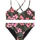Roxy Girls Active Floral Swim Set Pack