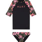 Roxy Girls Active Floral Swim Set Pack