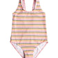 Roxy Girls Mirage Stripe One-Piece Swim Set