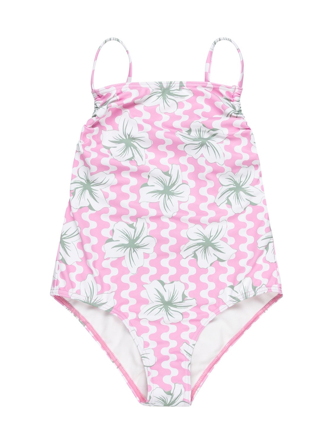 Roxy Girls Party Waves One-Piece Swimsuit