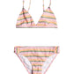 Roxy Girls Mirage Stripe Tri Swim Set