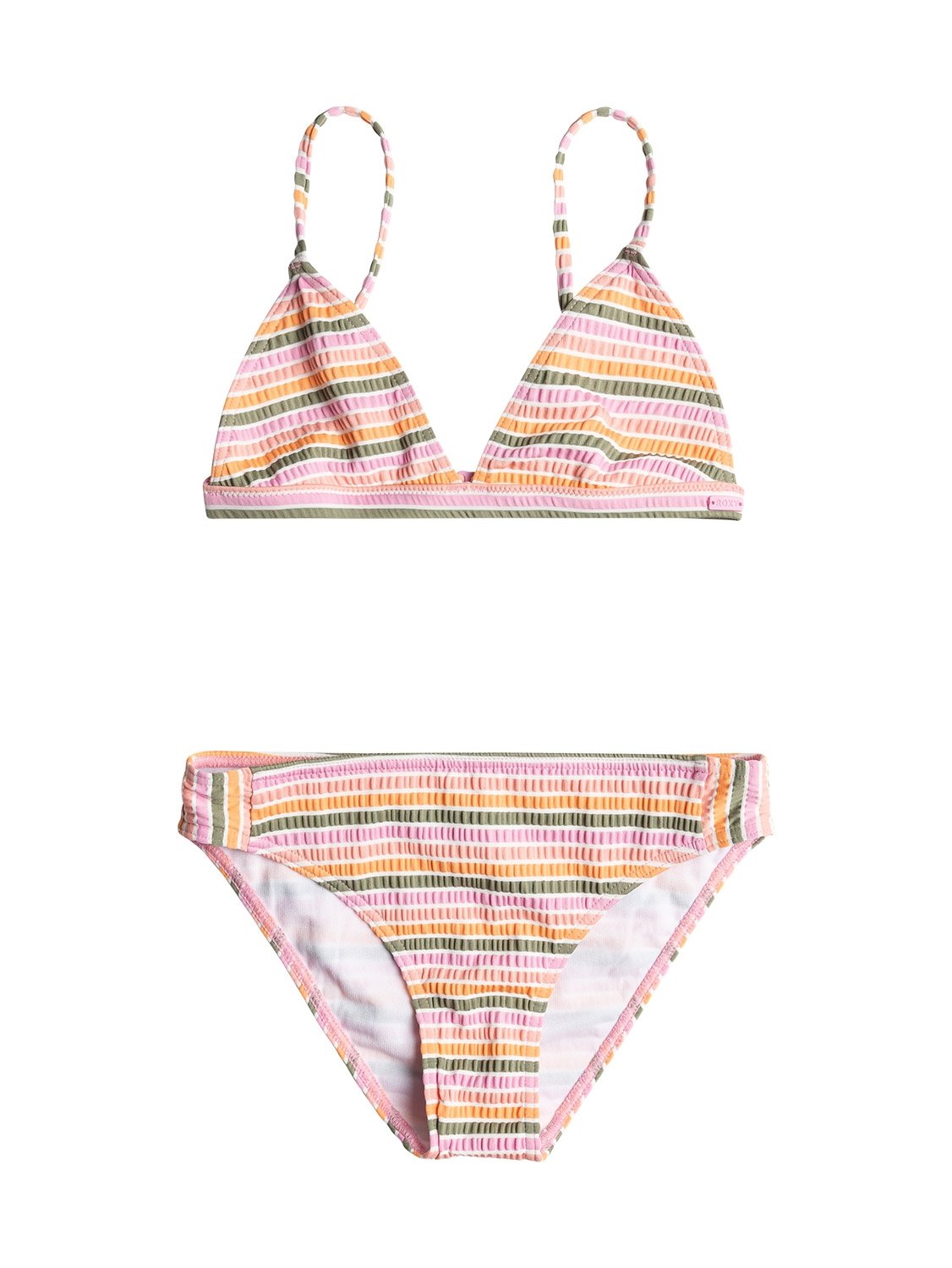 Roxy Girls Mirage Stripe Tri Swim Set