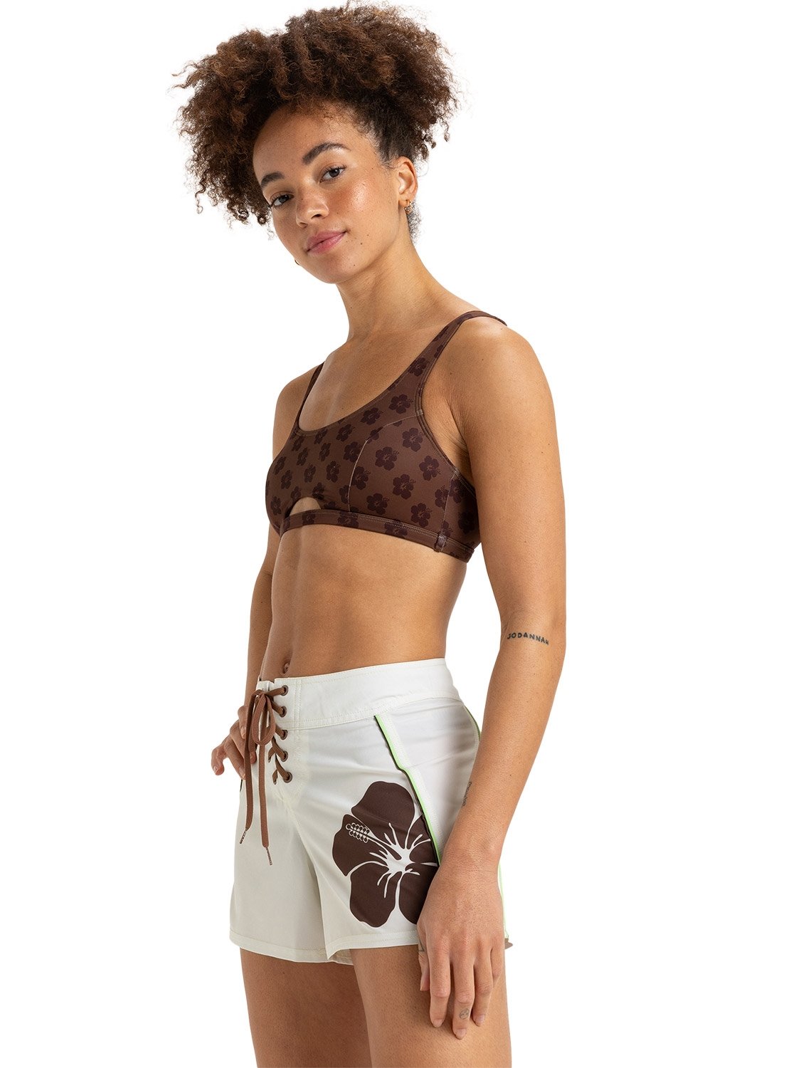 Roxy Ladies Pro The 93 Win Printed 2" Boardshort