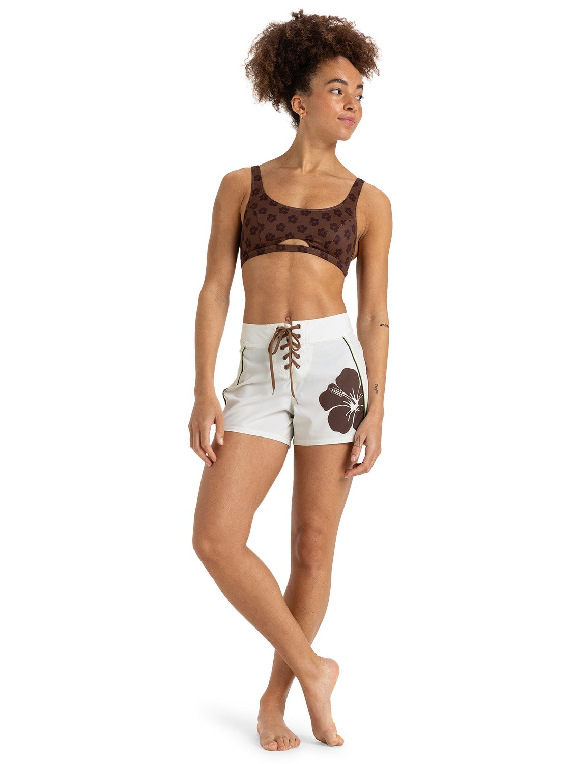 Roxy Ladies Pro The 93 Win Printed 2" Boardshort