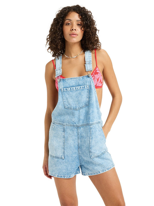 Roxy Ladies Crystal Coast Denim Jumpsuit