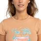 Roxy Ladies All Day Cropped T-Shirt