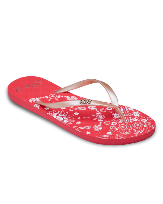 Roxy Ladies New Viva Printed Flip Flop