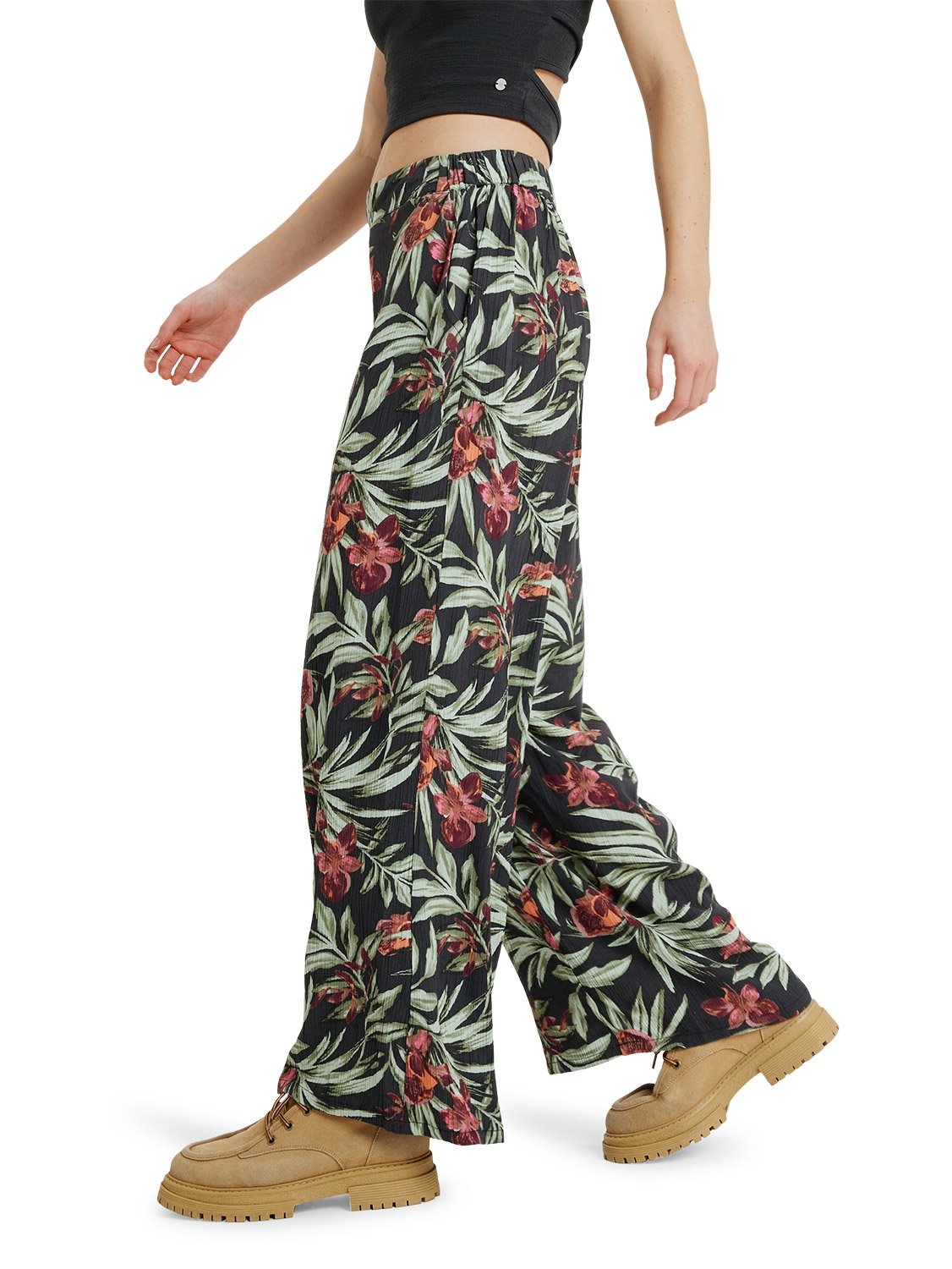 Roxy Ladies Midnight Avenue Crinkle Pant