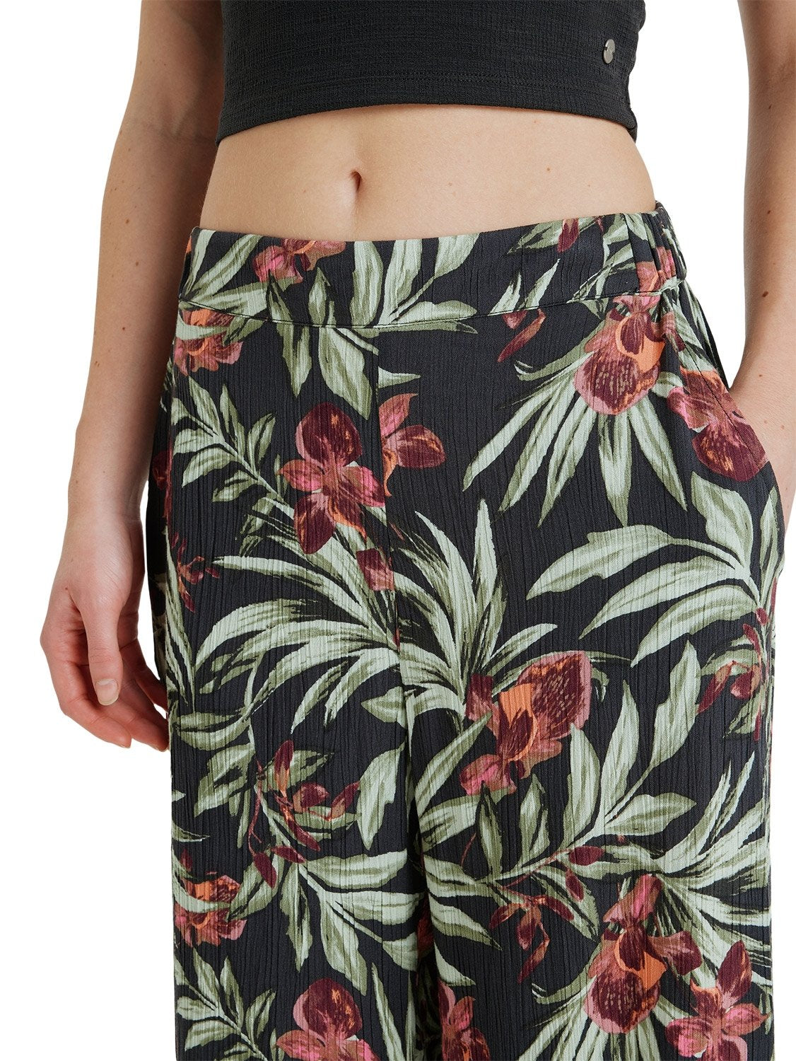 Roxy Ladies Midnight Avenue Crinkle Pant