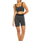 Roxy Ladies Chill Out Seamless Heart Biker Short