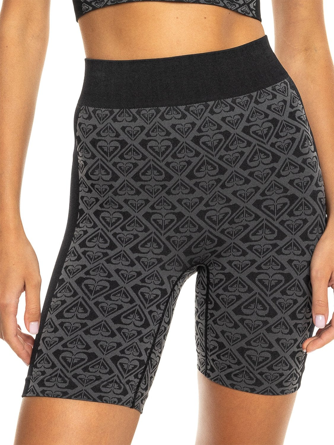 Roxy Ladies Chill Out Seamless Heart Biker Short