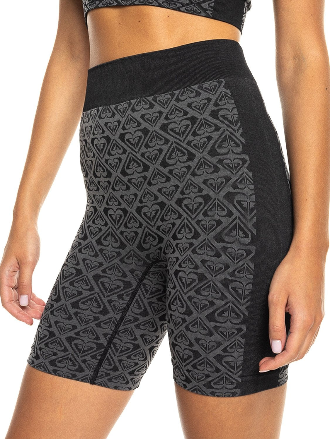 Roxy Ladies Chill Out Seamless Heart Biker Short