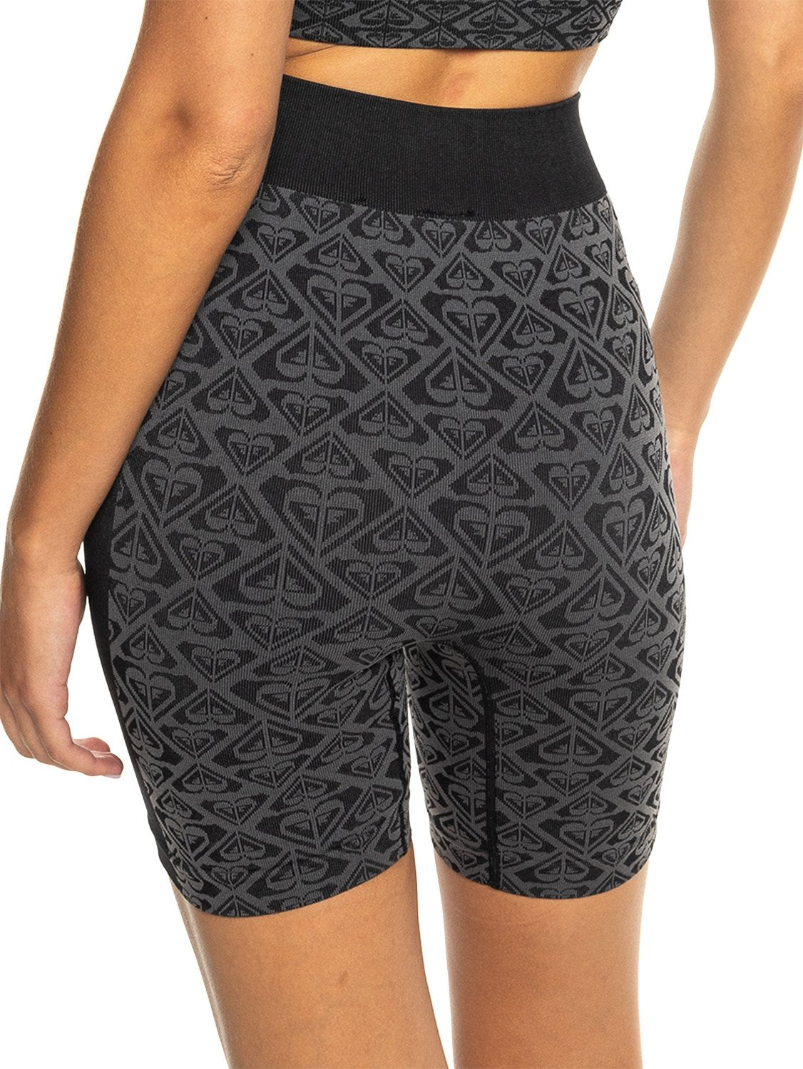 Roxy Ladies Chill Out Seamless Heart Biker Short