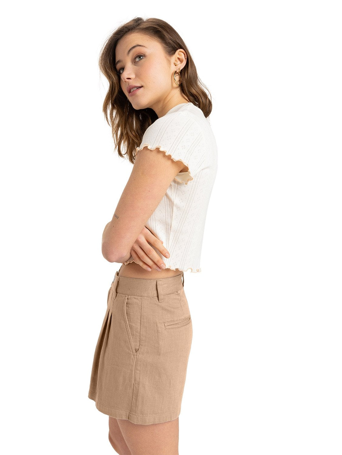 Roxy Ladies Attractive Light Chino Short