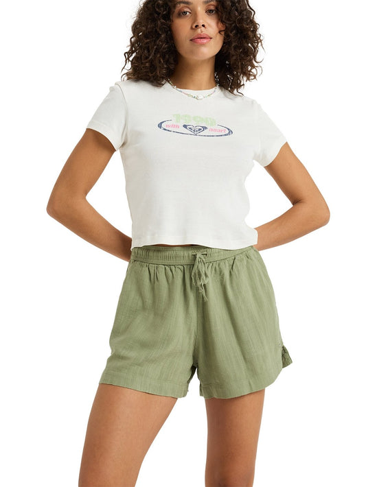 Roxy Ladies Lekeitio Break Slub Mid Short