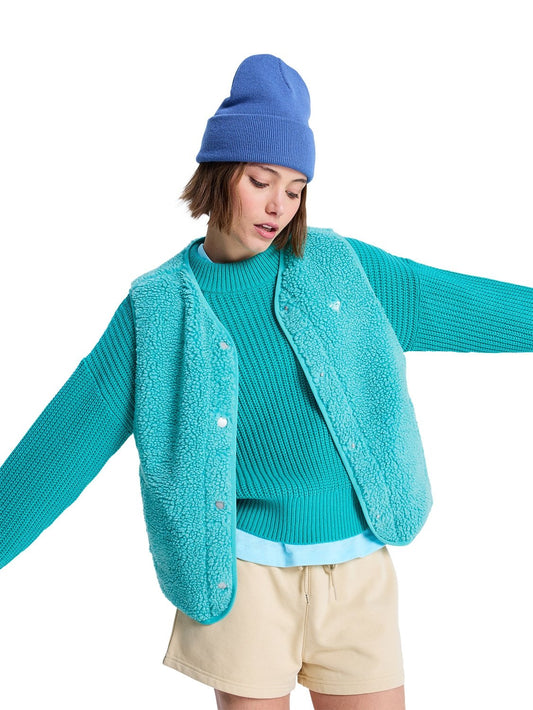 Roxy Ladies Iconic Town Polar Fleece Vest