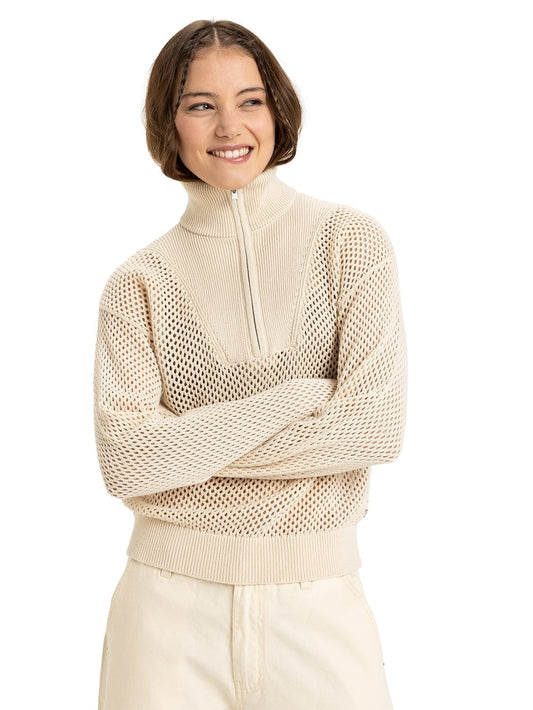 Roxy Ladies Memories Half Zip Sweater