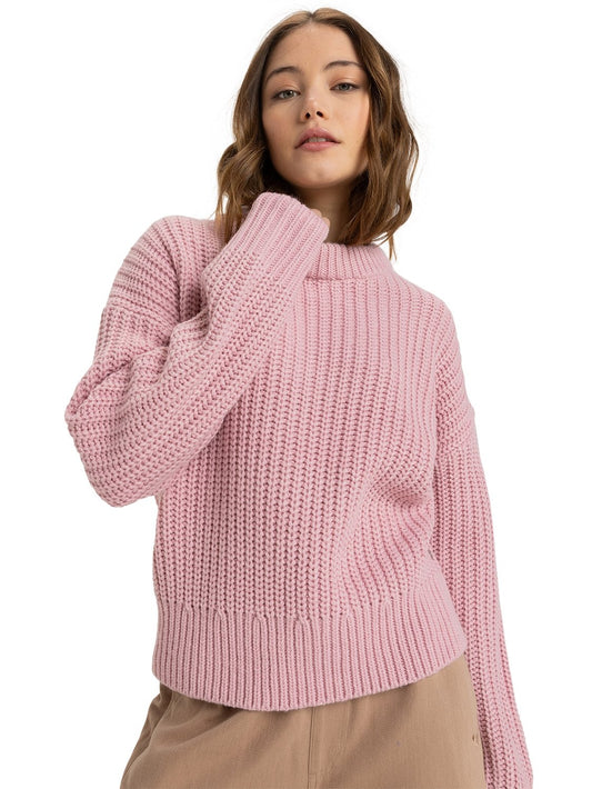 Roxy Ladies Coming Home Knit Sweater