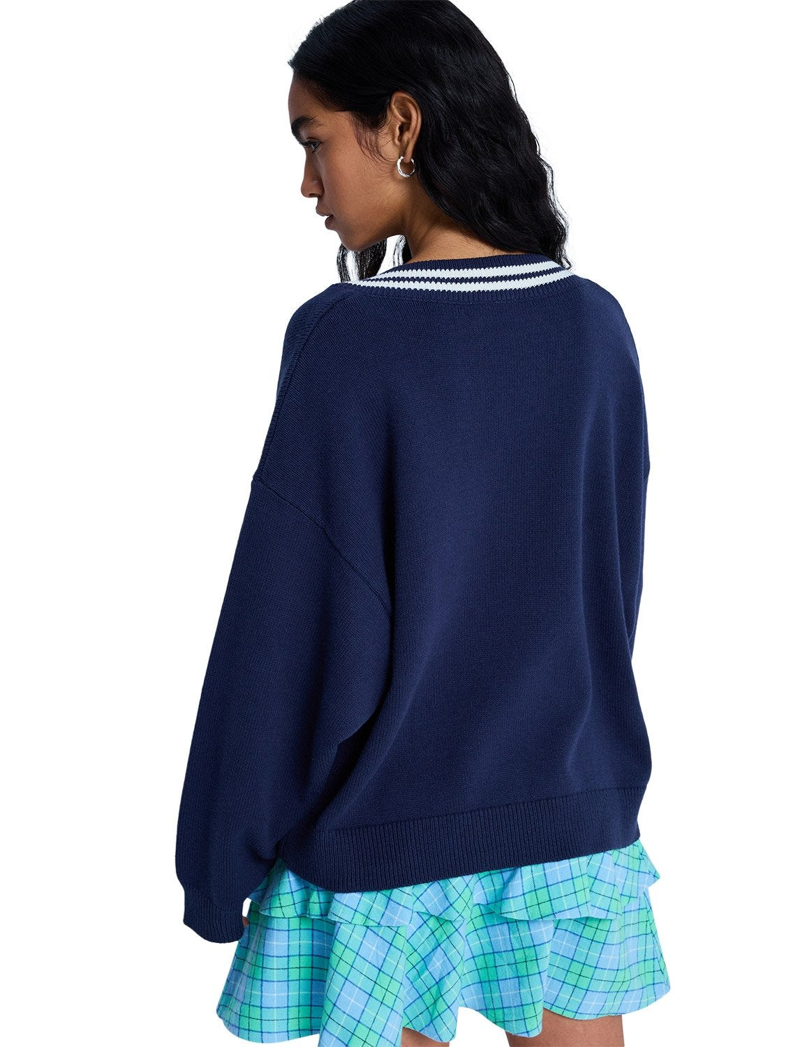 Roxy Ladies Surf School V Neck Sweater