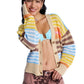 Roxy Ladies Cosmic Coast Striped Cardigan