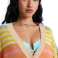 Roxy Ladies Cosmic Coast Striped Cardigan