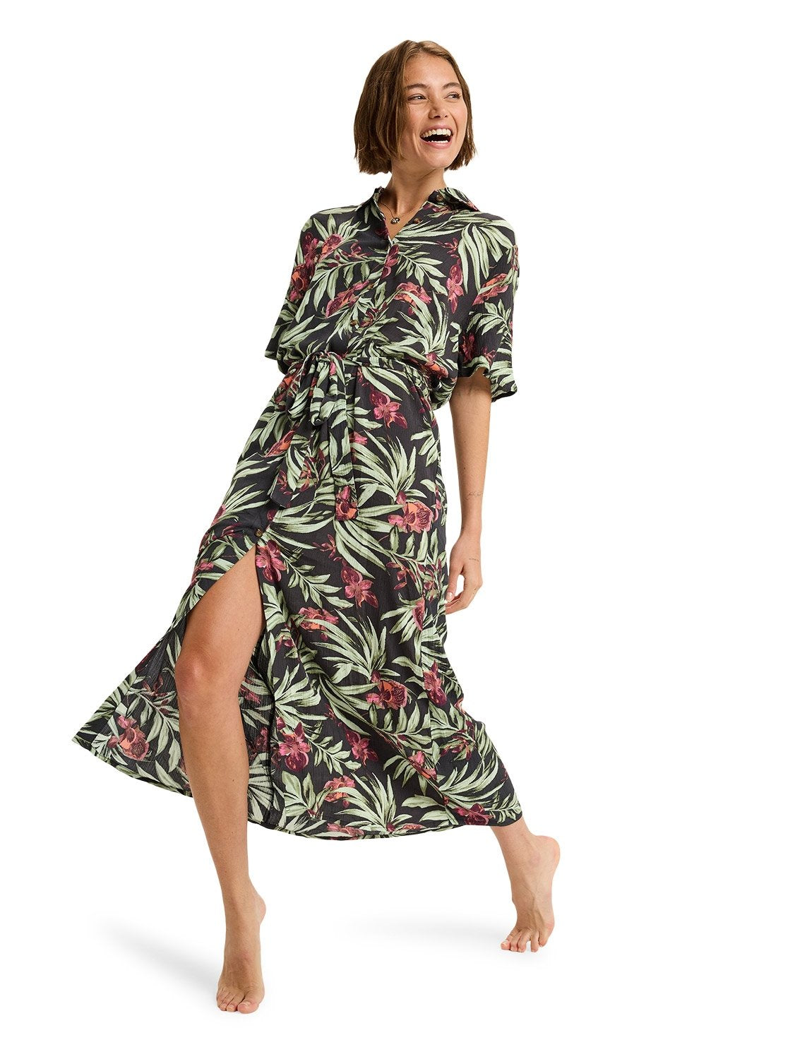 Roxy Ladies Island Escape Printed Dress