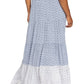 Roxy Ladies Radiant Sky Tiered Skirt