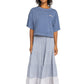 Roxy Ladies Radiant Sky Tiered Skirt