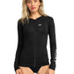 Roxy Ladies New Essentials Zipped Lycra Rashguard