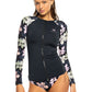 Roxy Ladies Sunny Floral Lycra Rashguard