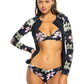 Roxy Ladies Sunny Floral Lycra Rashguard