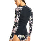 Roxy Ladies Sunny Floral Lycra Rashguard