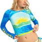 Roxy Ladies Atlas Crop Lycra Top