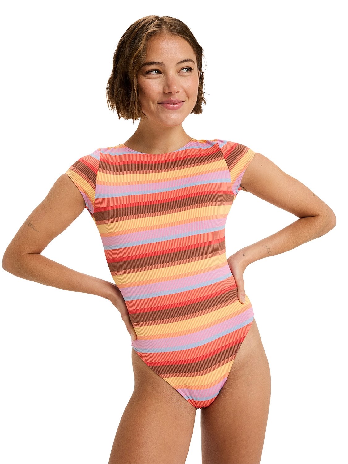 Roxy Ladies Sunset Stripe Onesie