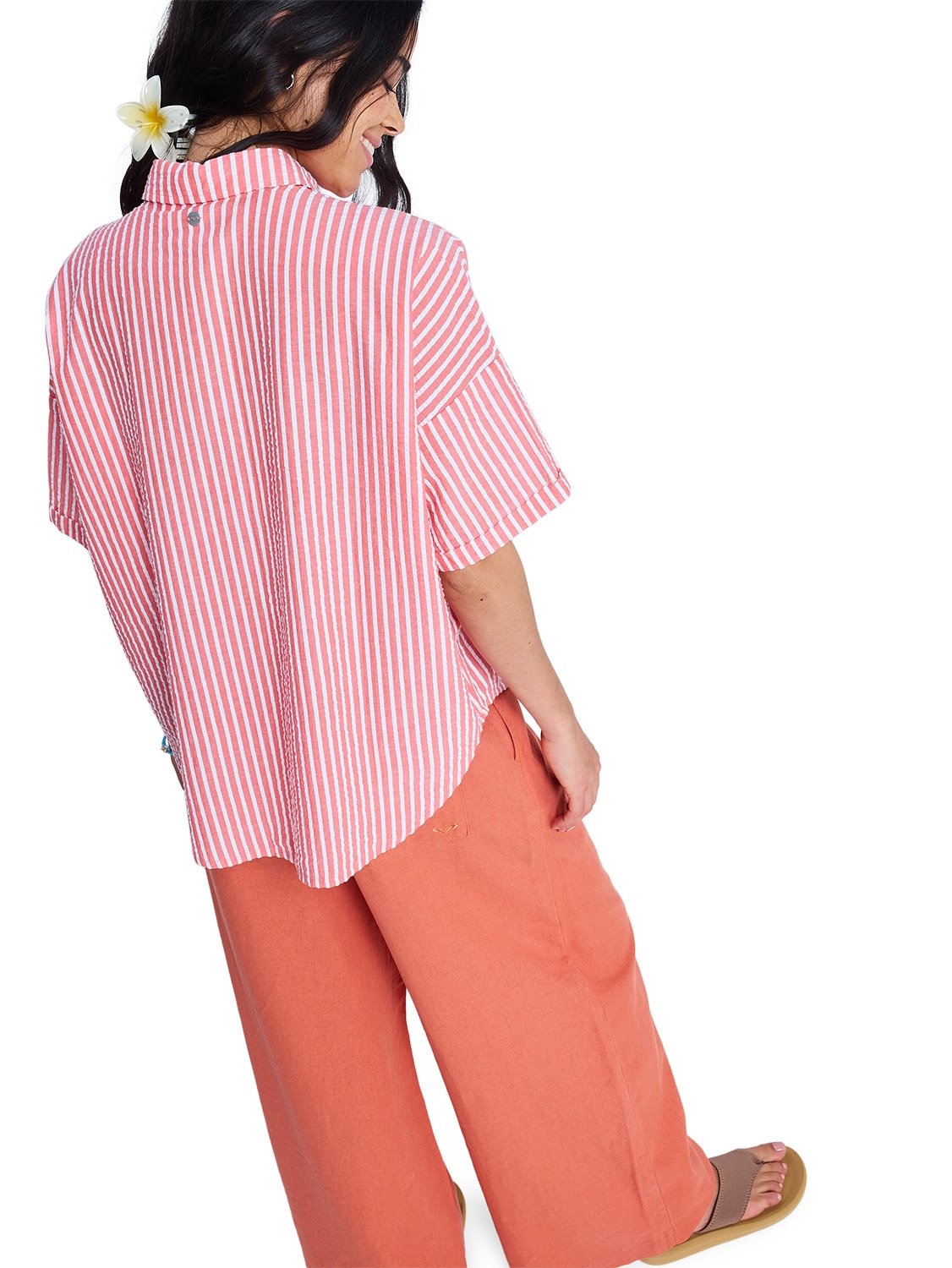 Roxy Ladies Beachy Nostalgia Stripe Shirt