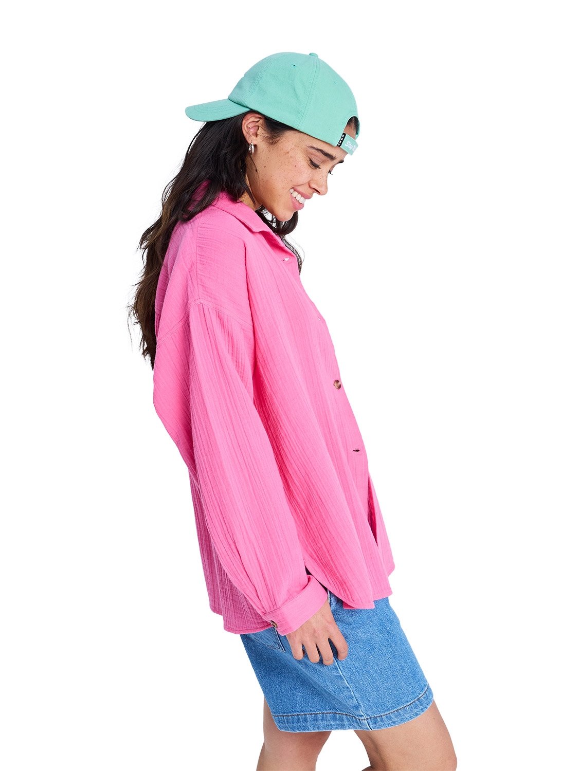 Roxy Ladies Morning Shine Button Down Shirt