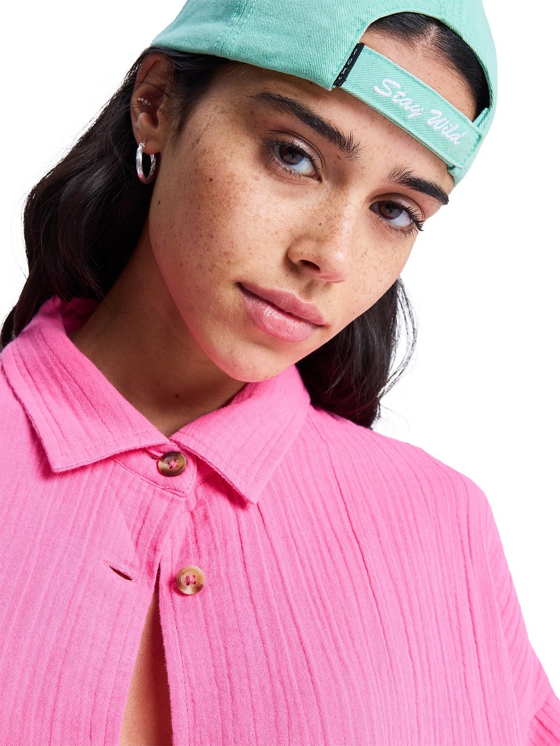 Roxy Ladies Morning Shine Button Down Shirt