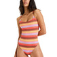 Roxy Ladies Sunset Stripe One-Piece