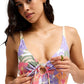 Roxy Ladies Hazey Hibiscus One-Piece Swimsuit