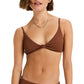 Roxy Ladies Rib Love The Surf Knot Bikini Top