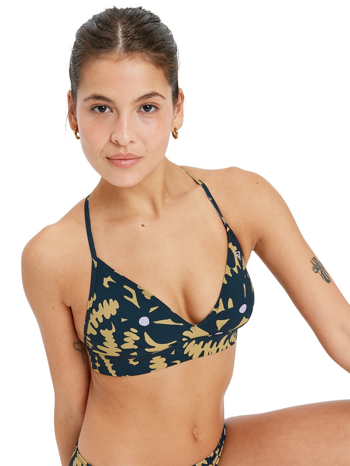 Roxy Ladies Active Tri Bikini Top