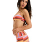 Roxy Ladies Sunset Stripe Bralette Bikini Top