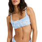 Roxy Ladies Flowers Wave Bralette Bikini Top