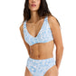 Roxy Ladies Flowers Wave Bikini Top
