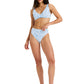 Roxy Ladies Flowers Wave Bikini Top