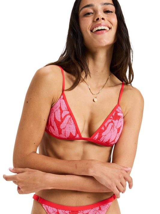 Roxy Ladies Khloe Mini Fixed Tri Bikini Top