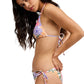 Roxy Ladies Hazey Hibiscus Tiki Tri Bikini Top