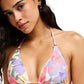 Roxy Ladies Hazey Hibiscus Tiki Tri Bikini Top